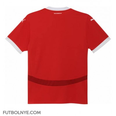 Camiseta Austria Primera Equipación Eurocopa 2024 manga corta Camiseta Austria Primera Equipación Eurocopa 2024 manga corta